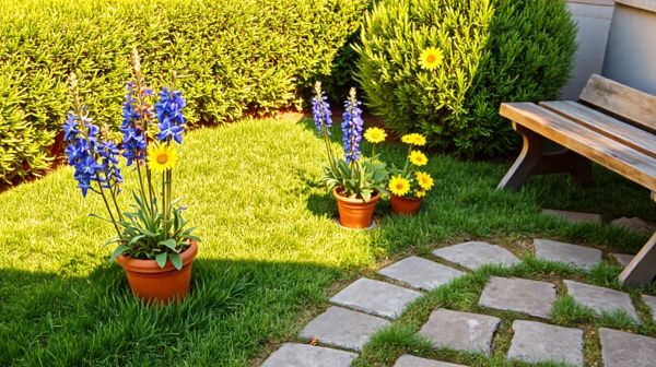 Idées innovantes pour aménager un jardin compact avec esprit