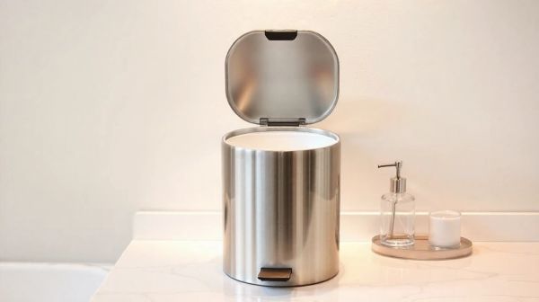 La sélection des poubelles de salle de bain pratiques et stylées