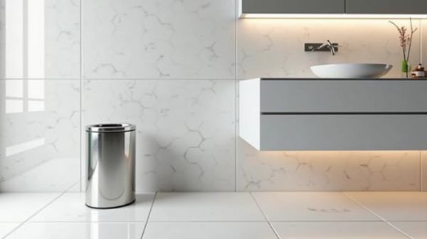 Optez pour une poubelle salle de bain originale et pratique